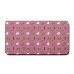 Green Elephant Pattern Mauve Medium Bar Mats 16 x8.5  Bar Mat