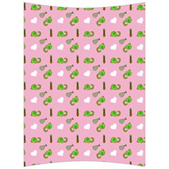 Green Elephant Pattern Pink Back Support Cushion by snowwhitegirl