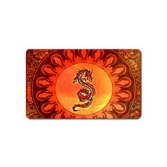 Wonderful Chinese Dragon Magnet (name Card) by FantasyWorld7