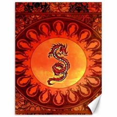 Wonderful Chinese Dragon Canvas 12  X 16  by FantasyWorld7