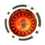 Wonderful Chinese Dragon Poker Chip Card Guard (10 pack)