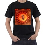 Wonderful Chinese Dragon Men s T-Shirt (Black)