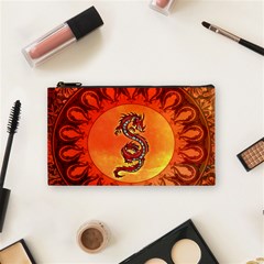 Wonderful Chinese Dragon Cosmetic Bag (small) by FantasyWorld7