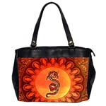 Wonderful Chinese Dragon Oversize Office Handbag (2 Sides)