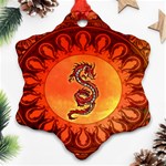 Wonderful Chinese Dragon Ornament (Snowflake)