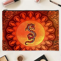 Wonderful Chinese Dragon Cosmetic Bag (xxxl) by FantasyWorld7