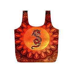 Wonderful Chinese Dragon Full Print Recycle Bag (s) by FantasyWorld7