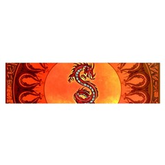 Wonderful Chinese Dragon Satin Scarf (oblong) by FantasyWorld7