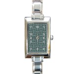 Pattern1 Rectangle Italian Charm Watch Front