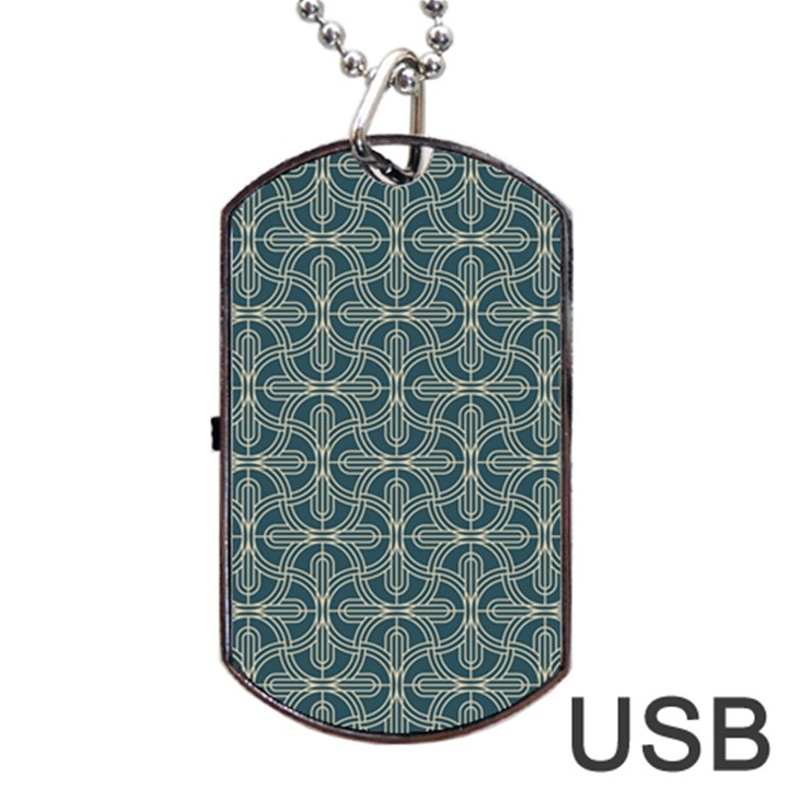 Pattern1 Dog Tag USB Flash (Two Sides)