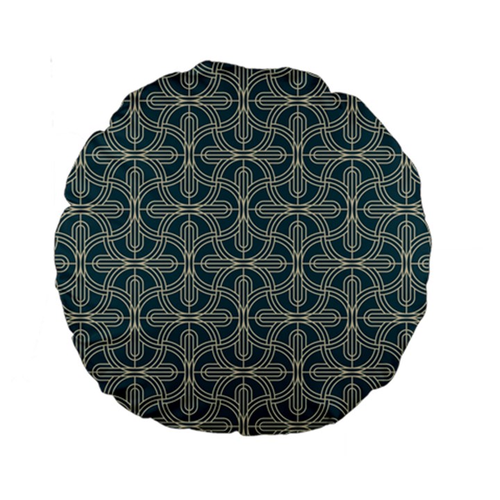 Pattern1 Standard 15  Premium Round Cushions