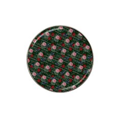 Dark Floral Butterfly Teal Bats Lip Green Hat Clip Ball Marker (10 Pack) by snowwhitegirl