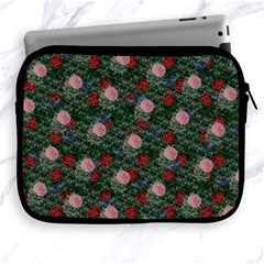 Dark Floral Butterfly Teal Bats Lip Green Apple Ipad 2/3/4 Zipper Cases by snowwhitegirl