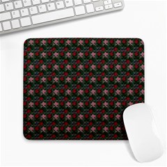 Dark Floral Butterfly Teal Bats Lip Green Small Large Mousepads by snowwhitegirl