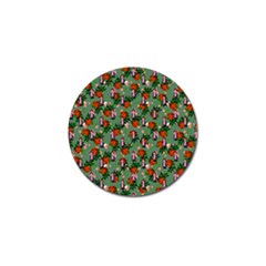 Fiola Pattern Green Golf Ball Marker (10 Pack) by snowwhitegirl