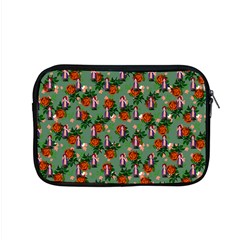 Fiola Pattern Green Apple Macbook Pro 15  Zipper Case by snowwhitegirl