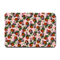 Fiola Pattern Pink Small Doormat  by snowwhitegirl