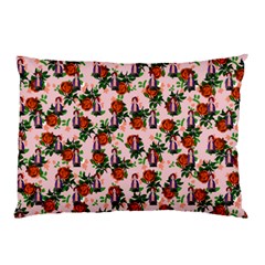 Fiola Pattern Pink Pillow Case