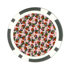 Fiola Pattern Pink Poker Chip Card Guard (10 Pack) by snowwhitegirl