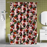 Fiola Pattern Pink Shower Curtain 48  x 72  (Small)  Curtain(48  X 72 ) - 42.18 x64.8  Curtain(48  X 72 )