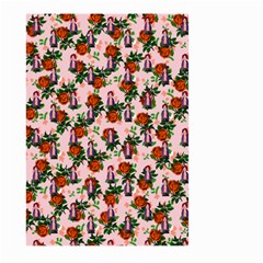 Fiola Pattern Pink Large Garden Flag (Two Sides)