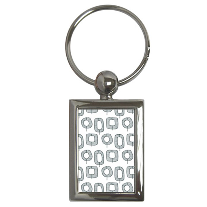 Forest Patterns 16 Key Chain (Rectangle)