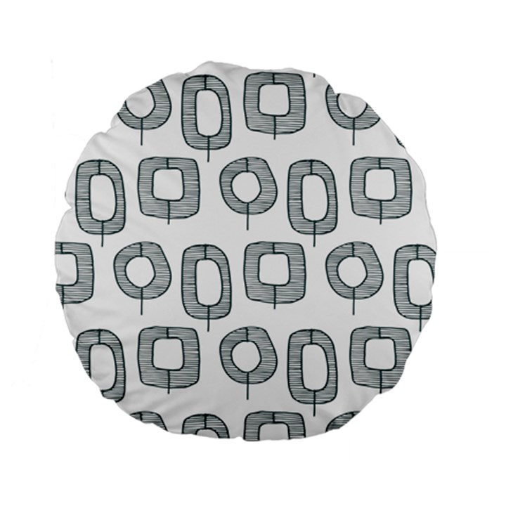 Forest Patterns 16 Standard 15  Premium Round Cushions