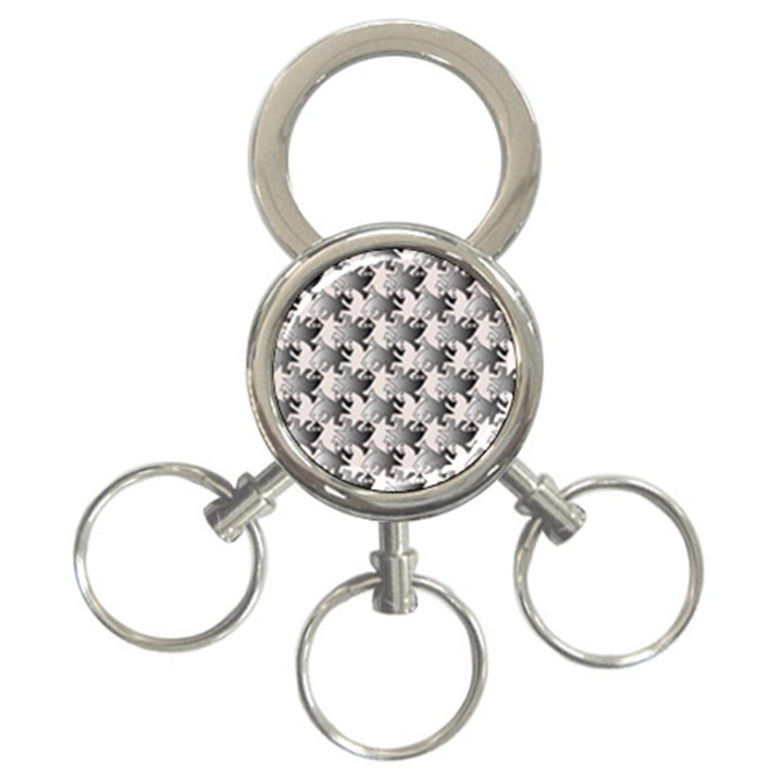 Seamless 3166142 3-Ring Key Chain