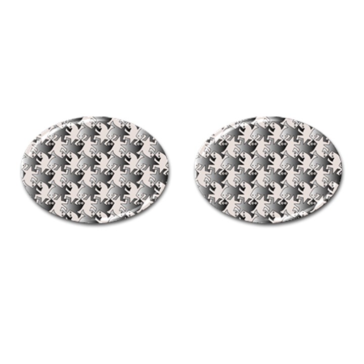 Seamless 3166142 Cufflinks (Oval)