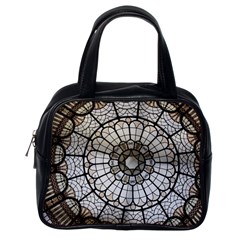 Pattern Abstract Structure Art Classic Handbag (one Side)