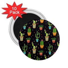 Succulent And Cacti 2 25  Magnets (10 Pack)  by ionia