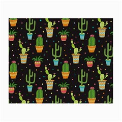 Succulent And Cacti Small Glasses Cloth