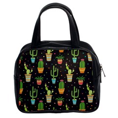 Succulent And Cacti Classic Handbag (two Sides) by ionia