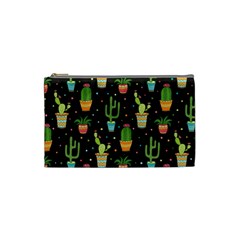 Succulent And Cacti Cosmetic Bag (small) by ionia