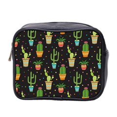 Succulent And Cacti Mini Toiletries Bag (two Sides) by ionia