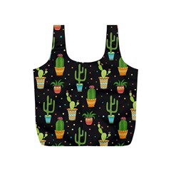 Succulent And Cacti Full Print Recycle Bag (s) by ionia