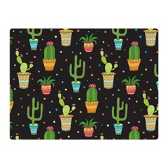 Succulent And Cacti Double Sided Flano Blanket (mini)  by ionia