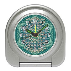 Heavy Metal Hearts And Belive In Sweet Love Travel Alarm Clock