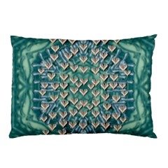 Heavy Metal Hearts And Belive In Sweet Love Pillow Case by pepitasart