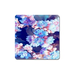 Flowers Square Magnet by Sparkle