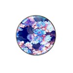 Flowers Hat Clip Ball Marker Front