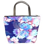 Flowers Bucket Bag Back