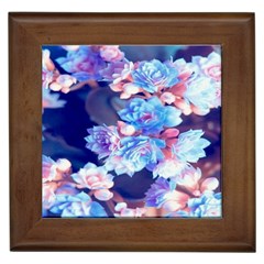 Flowers Framed Tile