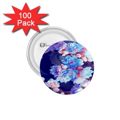 Flowers 1 75  Buttons (100 Pack) 