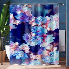 Flowers Shower Curtain 60  X 72  (medium)  by Sparkle