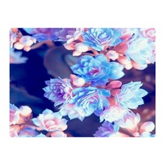 Flowers Double Sided Flano Blanket (mini)  by Sparkle