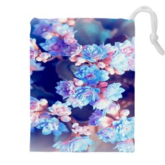 Flowers Drawstring Pouch (4xl)