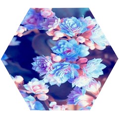 Flowers Wooden Puzzle Hexagon by Sparkle