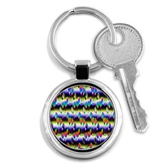 Shinyflowers Key Chain (round) by Sparkle