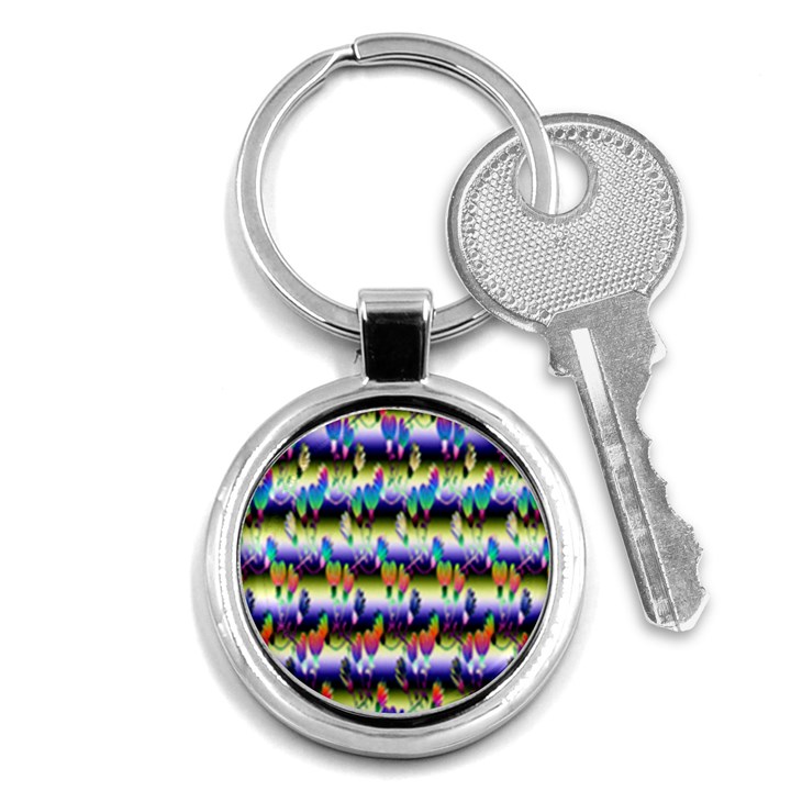 shinyflowers Key Chain (Round)